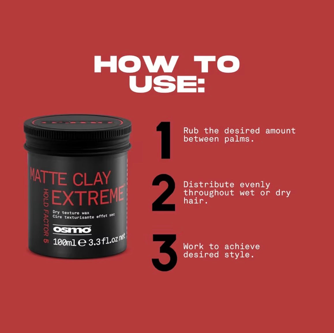 Osmo Matte Clay Extreme 100ml